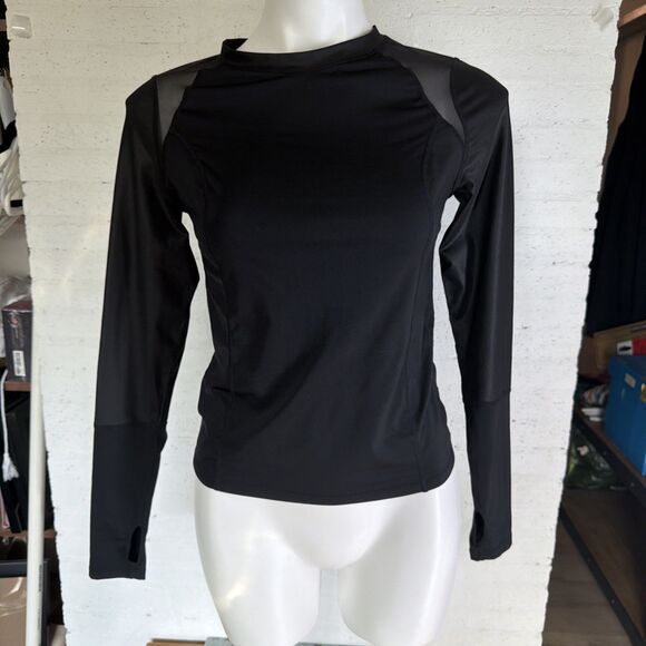 JoyLab Tops - Joy Lab Athletic Mesh Detail Long Sleeve S Athleisure Sporty Chic Streetwear